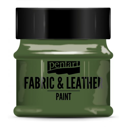 Barva na kůži a textil glitter PENTART 50 ml ZELENÁ