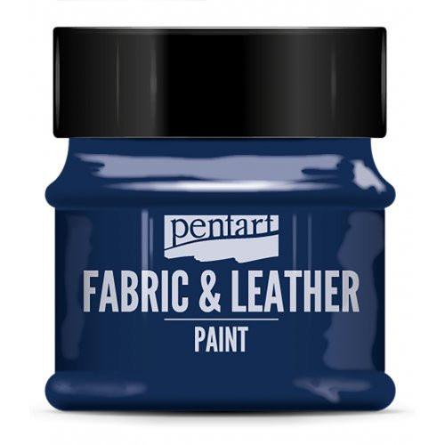Barva na kůži a textil glitter PENTART 50 ml MODRÁ