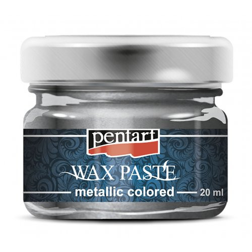 Vosková pasta barevná metalická PENTART 20 ml GRAFIT
