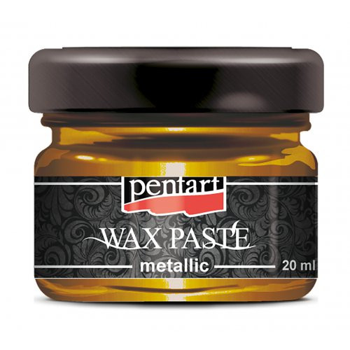 Vosková pasta metalická PENTART 20 ml MEDOVÁ ZLATÁ