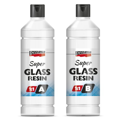 Pryskyřice SUPER GLASS PENTART dvousložková 2x125 ml