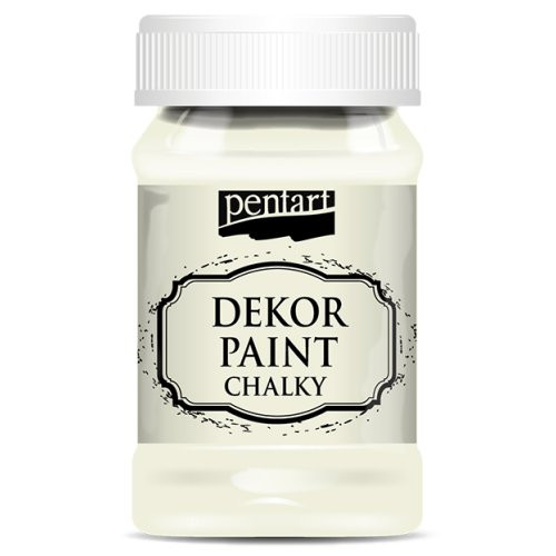 Křídová a dekorační barva PENTART 100 ml KRÉMOVÁ BÍLÁ