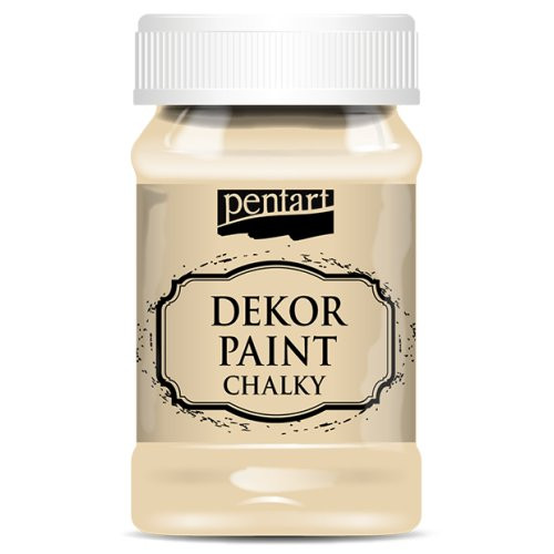 Křídová a dekorační barva PENTART 100 ml SKOŘÁPKA BÍLÁ