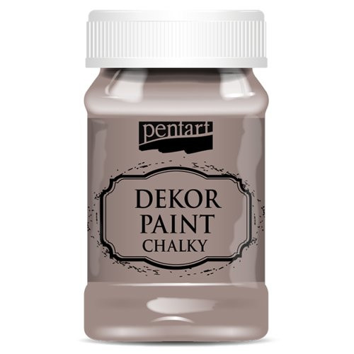 Křídová a dekorační barva PENTART 100 ml MLÉČNÁ ČOKOLÁDA