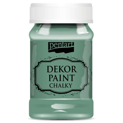 Křídová a dekorační barva PENTART 100 ml TYRKYSOVÁ ZELENÁ
