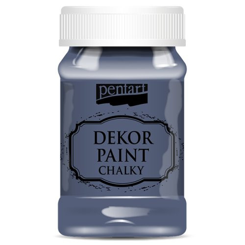 Křídová a dekorační barva PENTART 100 ml INDIGO MODRÁ