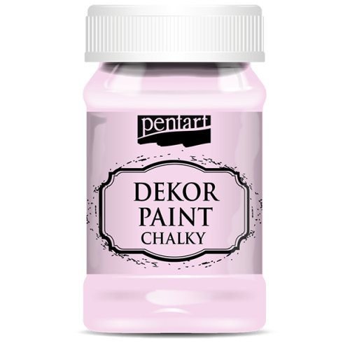 Křídová a dekorační barva PENTART 100 ml TŘEŠŇOVÁ RŮŽOVÁ