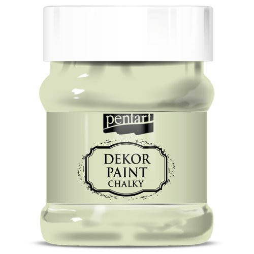 Křídová a dekorační barva PENTART 230 ml LIŠEJNÍK ZELENÁ