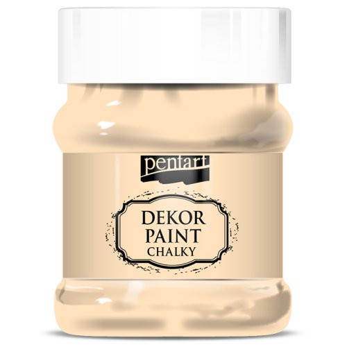 Křídová a dekorační barva PENTART 230 ml MERUŇKOVÁ