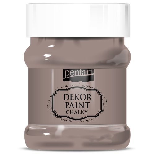 Křídová a dekorační barva PENTART 230 ml MLÉČNÁ ČOKOLÁDA