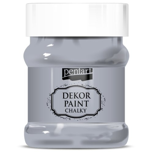 Křídová a dekorační barva PENTART 230 ml ŠEDÁ