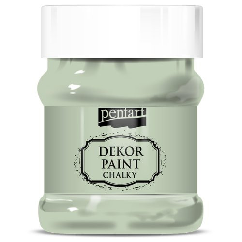 Křídová a dekorační barva PENTART 230 ml COUNTRY ZELENÁ