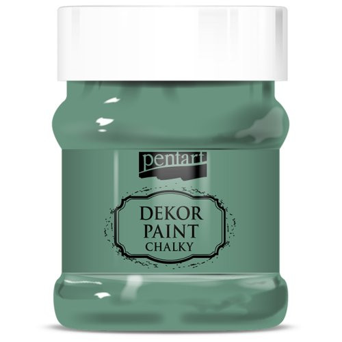 Křídová a dekorační barva PENTART 230 ml TYRKYSOVÁ ZELENÁ