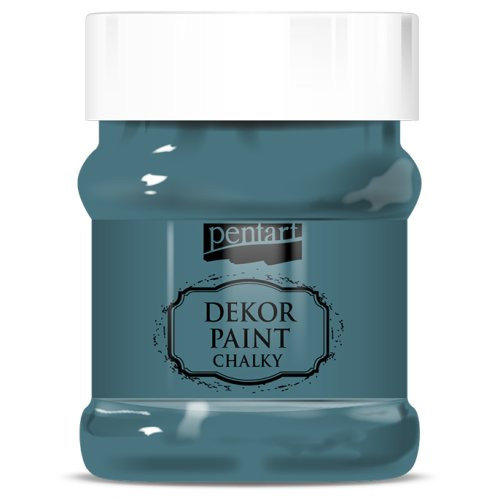 Křídová a dekorační barva PENTART 230 ml POISON ZELENÁ