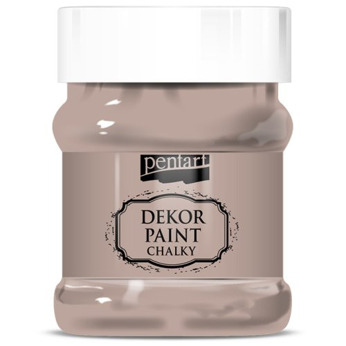 Křídová a dekorační barva PENTART 230 ml VINTAGE HNĚDÁ