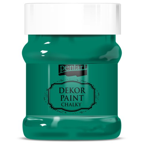 Křídová a dekorační barva PENTART 230 ml ZELENÁ