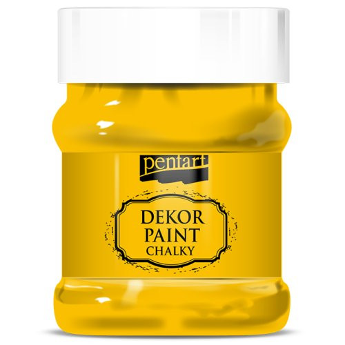 Křídová a dekorační barva PENTART 230 ml SLUNEČNÍ ŽLUTÁ