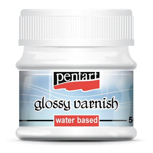 Lak lesklý na vodní bázi PENTART 50 ml