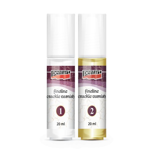 Kraklovací lak Fineline - dvousložkový PENTART 20 ml