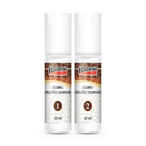 Kraklovací lak klasik - dvousložkový PENTART 20 ml