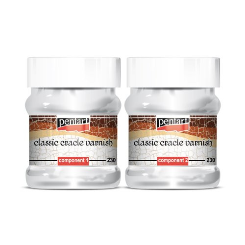 Kraklovací lak klasik - dvousložkový PENTART 230 ml