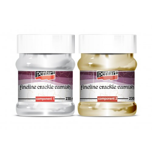 Kraklovací lak Fineline - dvousložkový PENTART 230 ml