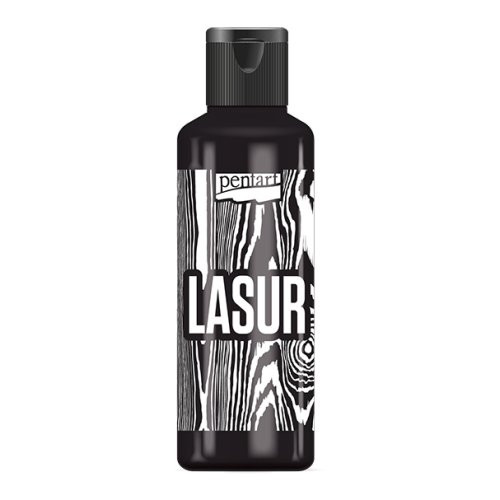 Lazurovací barva PENTART 80 ml EBENOVÁ ČERNÁ