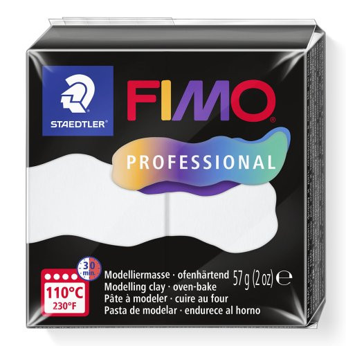 FIMO professional 57g BÍLÁ