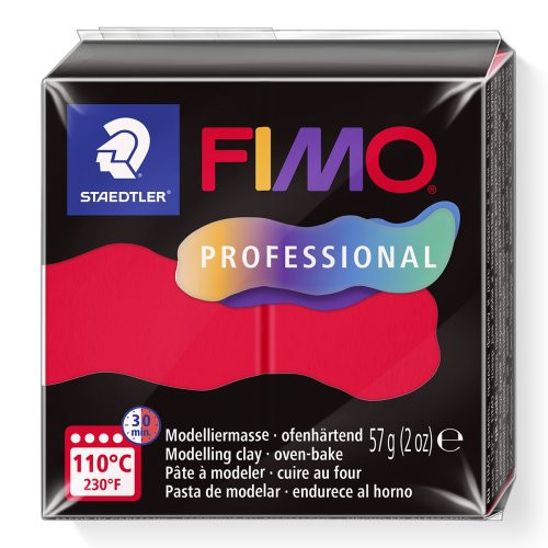 FIMO professional 57g ČERVENÁ