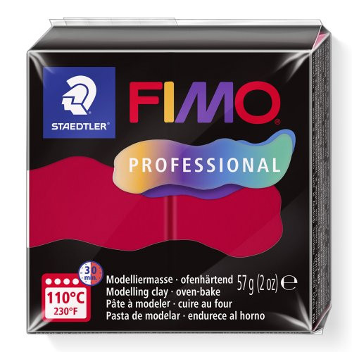 FIMO professional 57g KARMÍNOVÁ