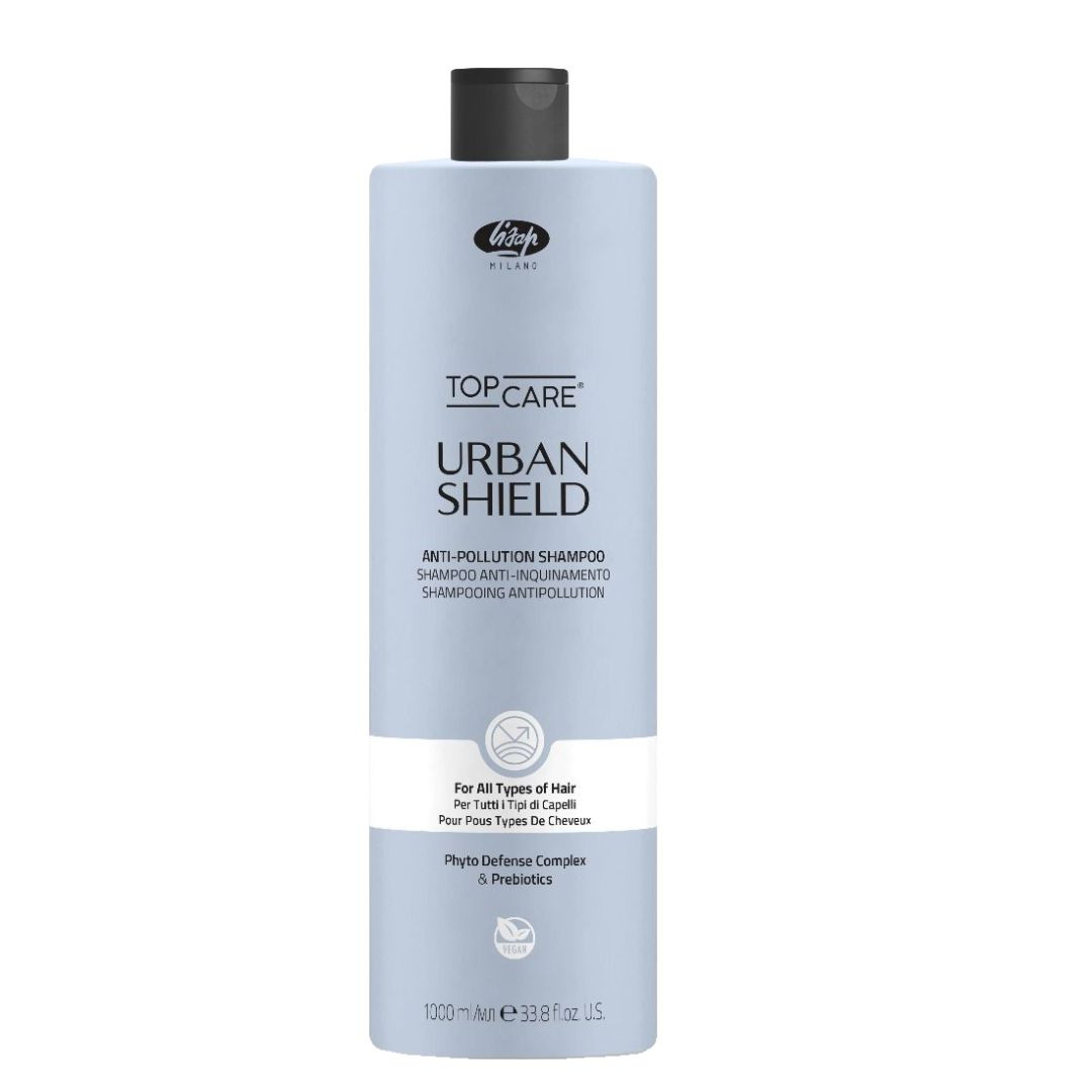 Lisap Top Care Urban Shield Anti-Pollution Shampoo - ochranný šampon 1000 ml
