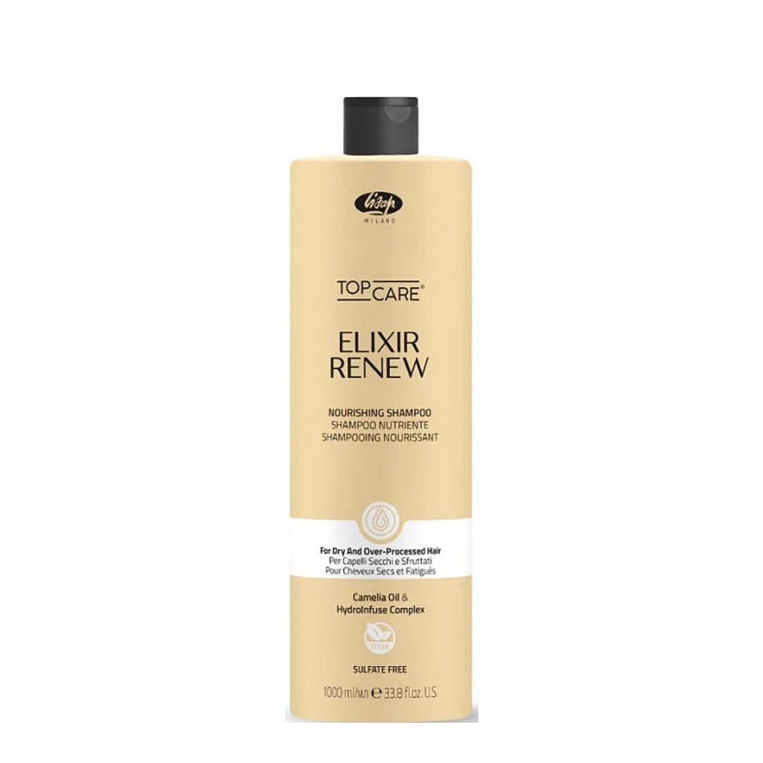 Lisap Top Care Elixir Renew Nourishing Shampoo - výživný a regenerační šampon 1000 ml