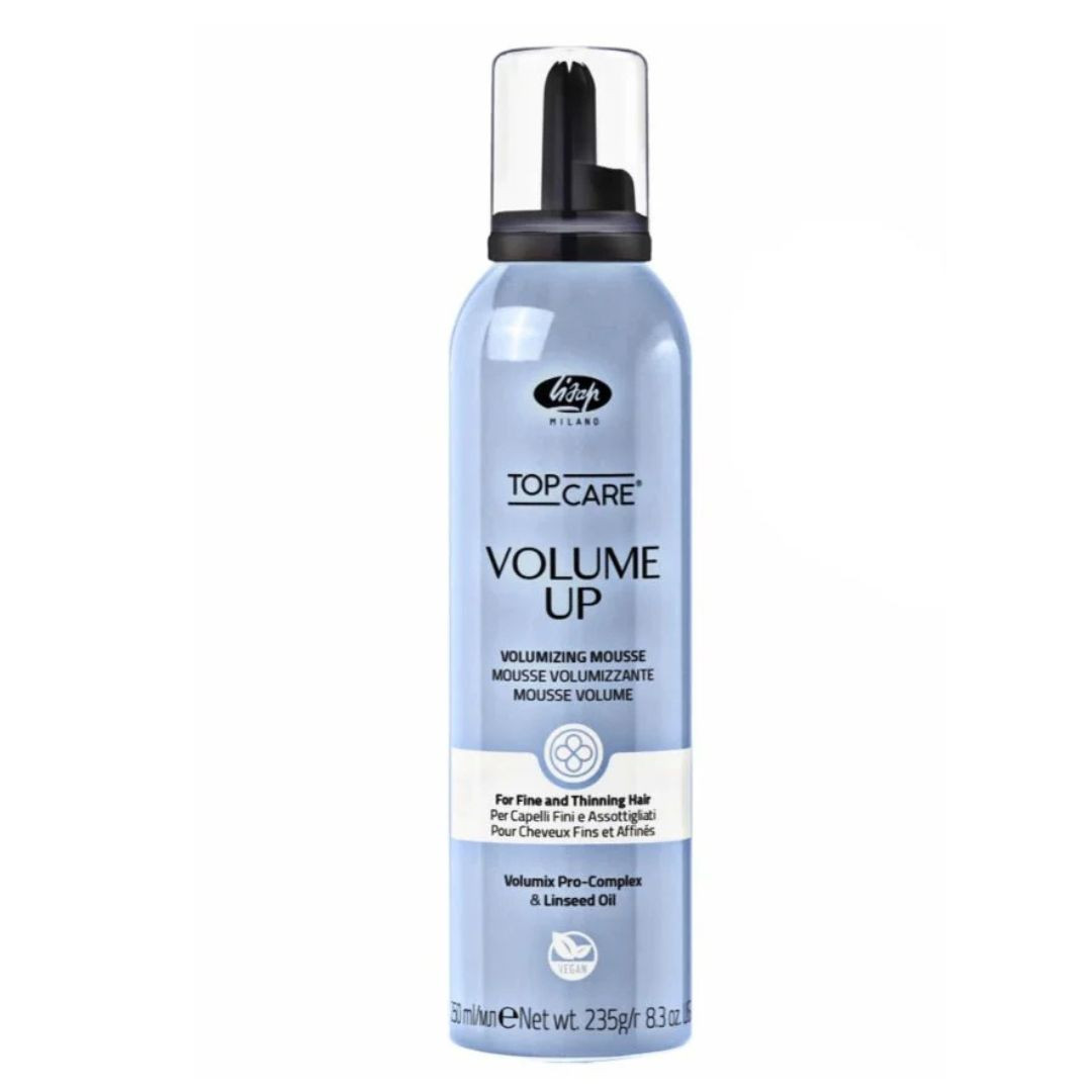 Lisap Top Care Volume Up Volumizing Mousse - objemová, regenerační pěna pro tenké a jemné vlasy, 200 ml