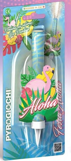 Dortová fontána aloha