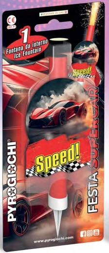 Dortová fontana super car