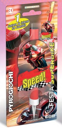 Dortová fontána super bike