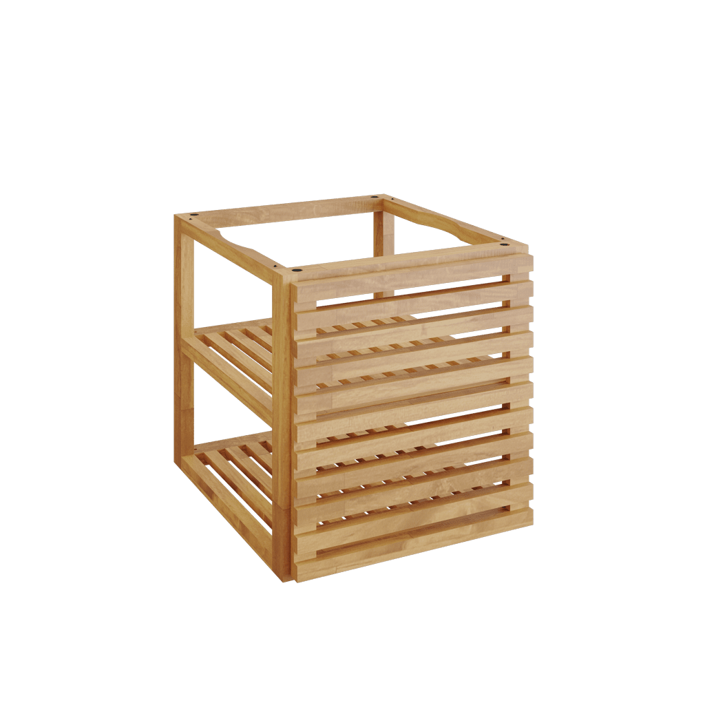 Teaková vložka do stolu OFYR PRO s 1 dvířky Teak Wood Small