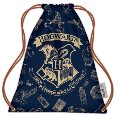 Harry Potter pytlík stahovací (Navy & Gold)