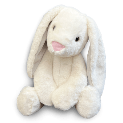Zajíček plyšový krémový