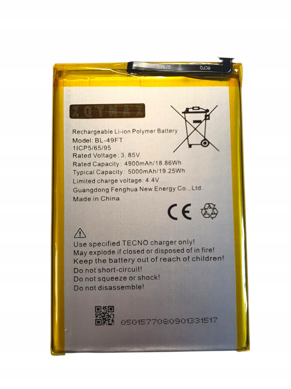 Bl 49FT Baterie Tecno Spark 5 Pro 6 Go 5 Air Camon 15 Pop 4 5 Go 2022