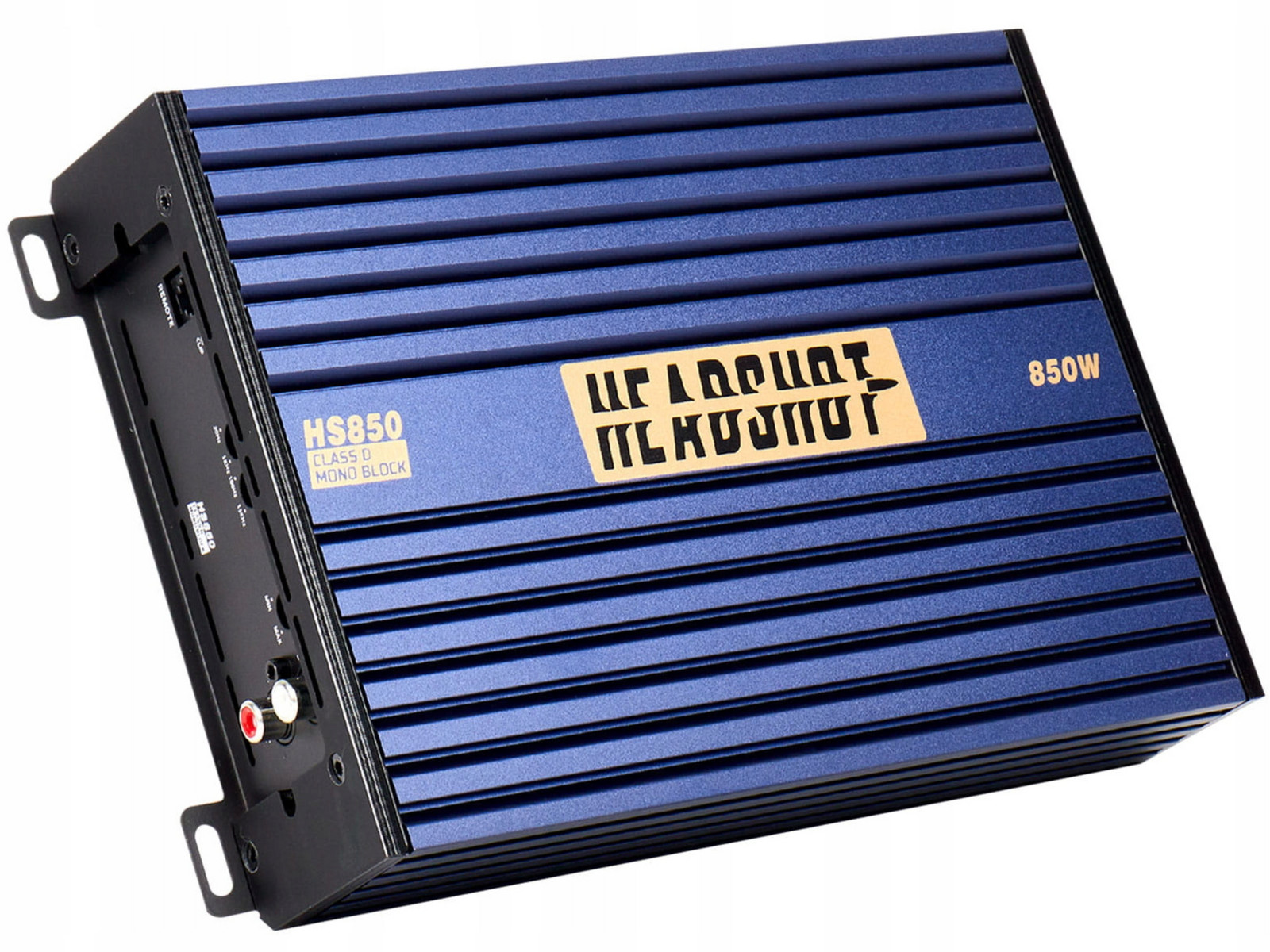 Kicx Head Shot HS850 Zesilovač 1 Kanálový Monoblok 350/520/850W Rms Dálkové Ovládání