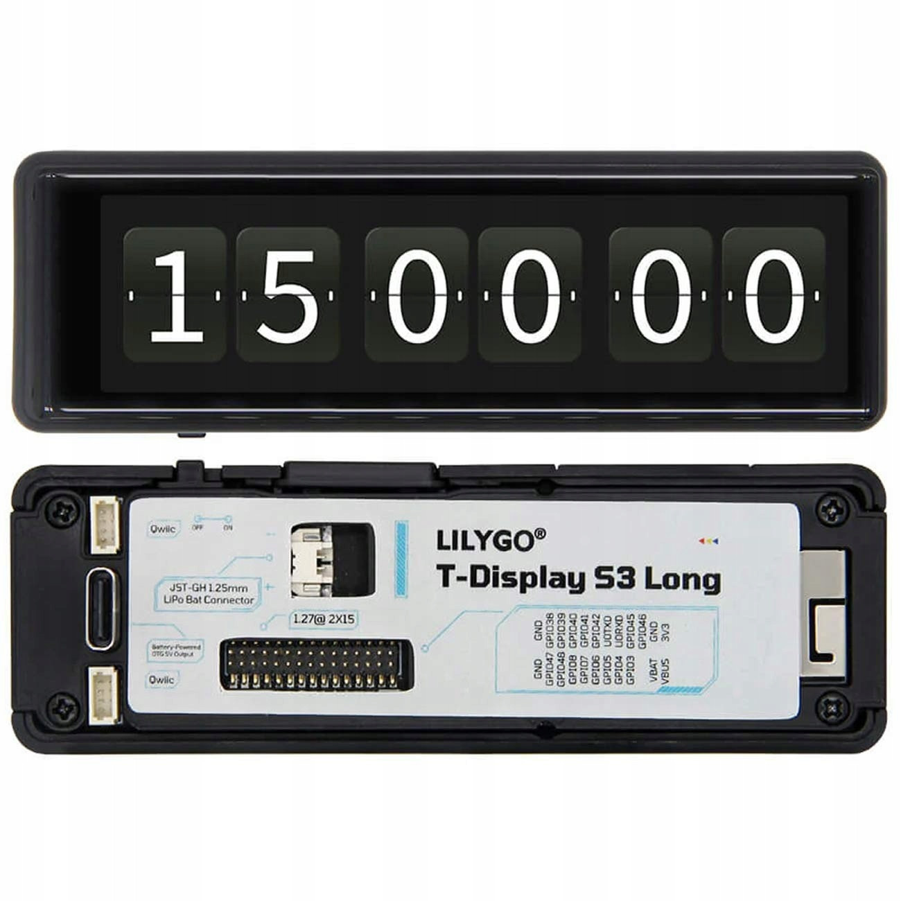 T-Display S3 Long LilyGo ESP32-S3 displej 3.4