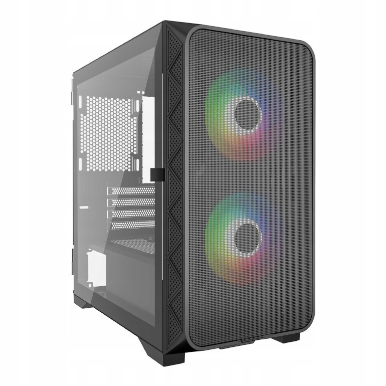 Skříň Gembird CCC-FC-MK200F Mini Tower černá