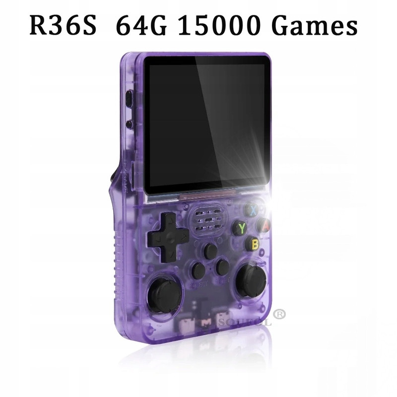 R36S Mini přenosná Retro přenosná herní konzole 3.5