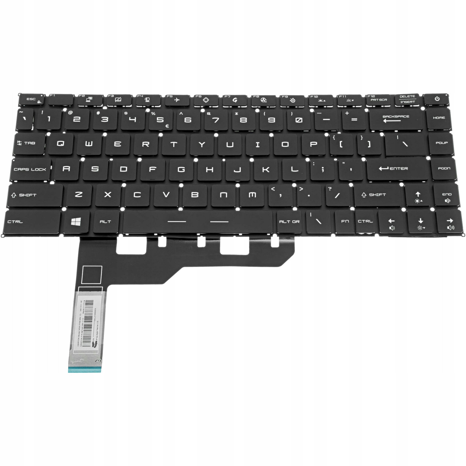 Klávesnice D Msi Stealth GE66 GP66 GS66 12UGS-032PL 12UGS-033PL Rgb Per-Key