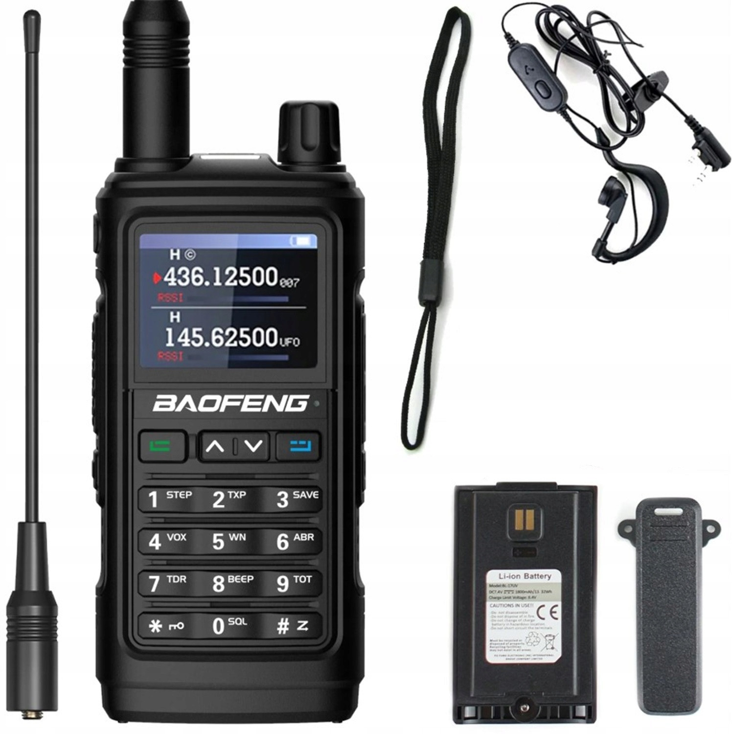 Vysílačka Radiostanice Baofeng UV-17M Walkie Talkie Pmr Vhf Uhf Usb-c