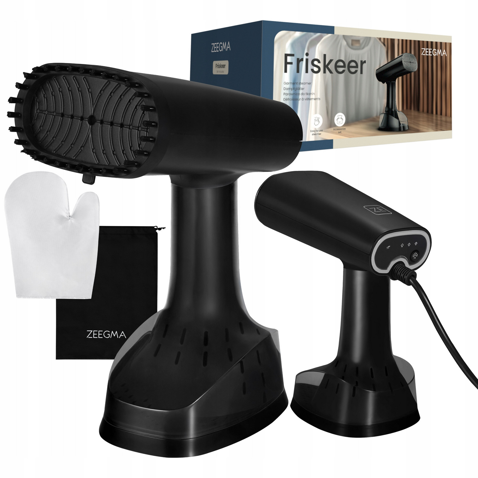 Žehlička 2V1 napařovač oděvů steamer Keramická Destička Nastavení