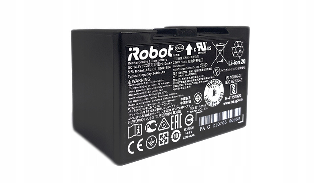 Akumulátor Li-ion 2220 mAh ABL-D2 pro iRobot Roomba e/i/j, Combo i/j5