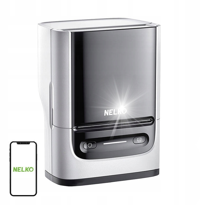 Nelko PM220 Termální tiskárna pro štítky nálepek Bezdrátová Bluetooth