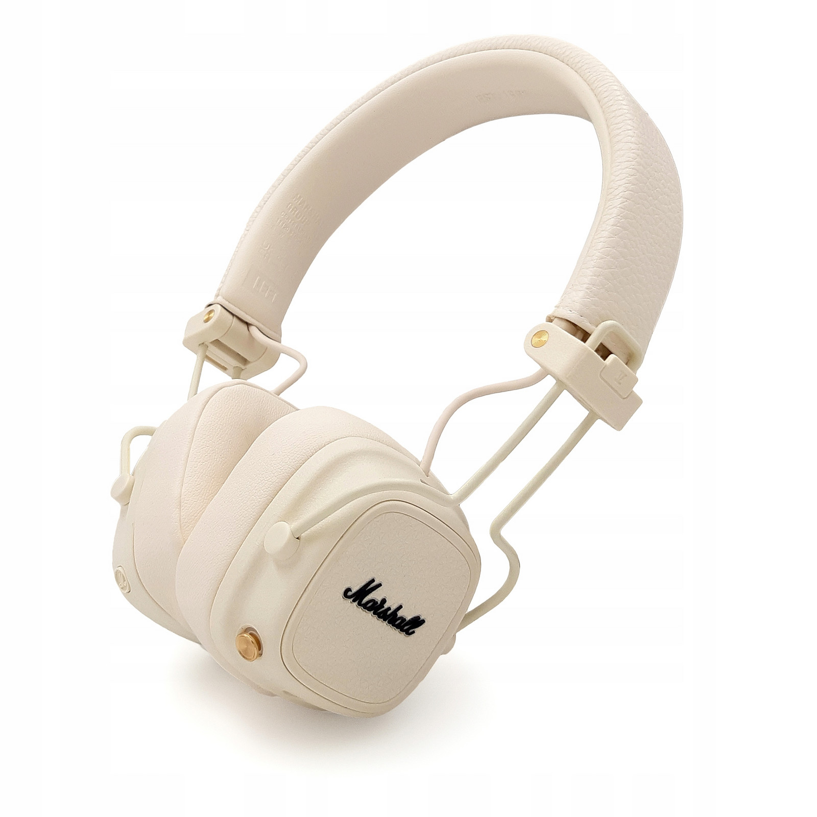 Bezdrátová sluchátka Marshall Major V Bluetooth Krémová